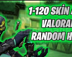 1-120 VALORANT RANDOM HESAP