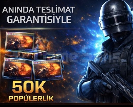 50 K POPÜLERLİK ANINDA TESLİM