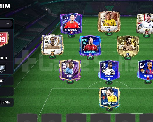 119 GEN 117 RONALDO FC MOBİL
