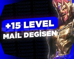 +15 LEVEL / MAİL DEĞİŞEN