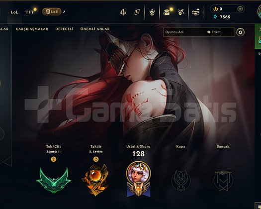 EUW 73 WR EME 2 91 LP HESAP +30 ALIR HANDMADE