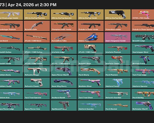 73 Skin / ORA by OneTap Knifeli Mainlik Hesap