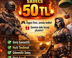 PUBG 50 TL RANDOM