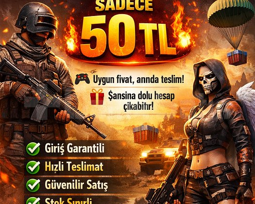 PUBG 50 TL RANDOM