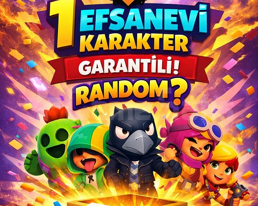 1 EFSANEVİ KARAKTER GARANTİLİ RANDOM