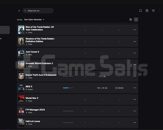 Sorunsuz Epic Games