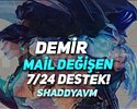 TR - MAİL DEĞİŞEN - DEMİR  - ULTRA DÜŞÜK MMR!