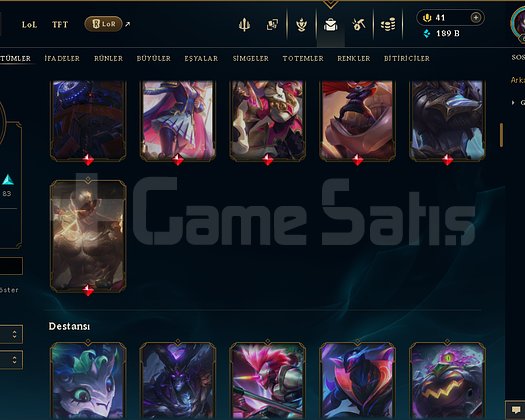 607 LEVEL / 142 SKİN / FUL HERO +MAİL +13K SATIŞ