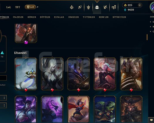 359 LEVEL / 162 SKİN / FUL HERO +MAİL +13K SATIŞ