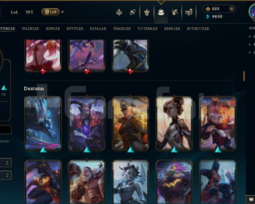 359 LEVEL / 162 SKİN / FUL HERO +MAİL +13K SATIŞ