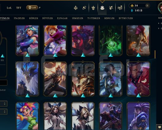 683 LEVEL / 131 SKİN / FUL HERO +MAİL +13K SATIŞ