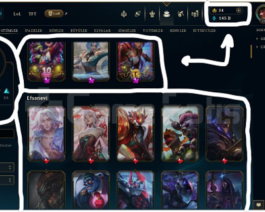 683 LEVEL / 131 SKİN / FUL HERO +MAİL +13K SATIŞ