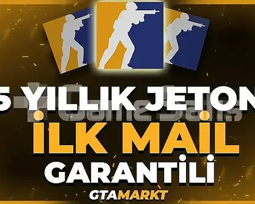 5 YILLIK JETON CS2 STEAM HESABI | GARANTİ