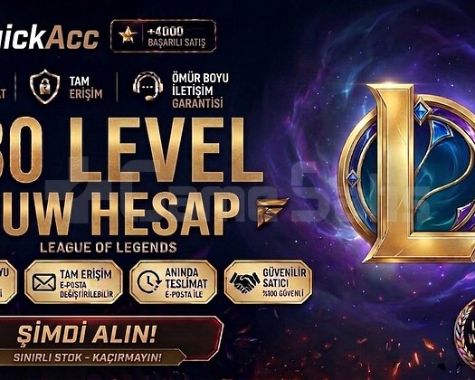 EUW + UNRANKED + MAİL DEĞİŞEN + HANDMADE HESAPLAR