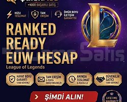 EUW + RANED READY + MAİL DEĞİŞEN + HANDMADE HESAP