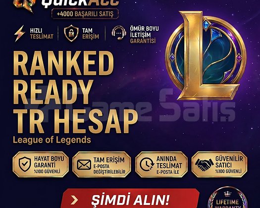 QuickAcc | TR +30 LVL RANKED READY | HANDMADE