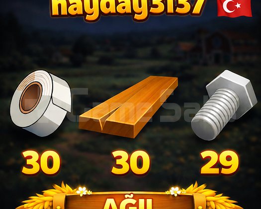 89 ADET EŞİT AĞIL MALZEMESİ