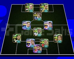 KG 3243 5 BOMBACI+ZOLA+PUSCAS+ZLATAN+PEPE+PUYOL