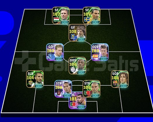 KG 3243 5 BOMBACI+ZOLA+PUSCAS+ZLATAN+PEPE+PUYOL