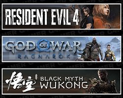 Resident Evil 4 + Ragnarök + Black Myth Wukong