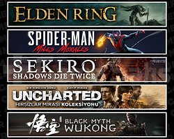 Elden + Miles + Sekiro + Uncharted + Wukong