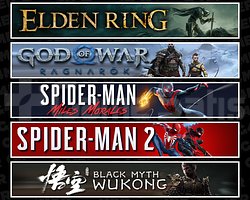 Elden + Ragnarök + Miles + Spider 2 + Wukong