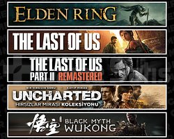 Elden + TLOU1 + TLOU2 + Uncharted + Wukong