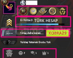 TR HESAP+FACEİT+5 MADALYA 49 WİN 295 SAAT SEÇKİN