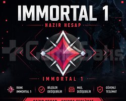 HAZIR IMMORTAL 1 FRESH HESAP