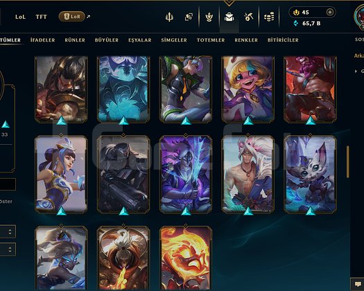 223 LEVEL / 72 SKİN / 106 HERO +MAİL +13K SATIŞ