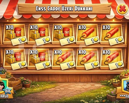 Hayday istediğiniz 100 adet patlayıcı ürün