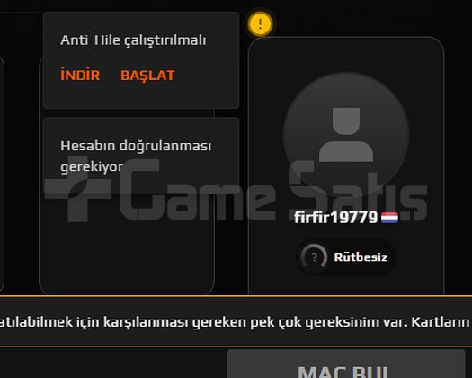 FRESH TR HESAP FACEİT SEÇKİN İSTEMİYOR ESKİ HESAP