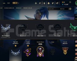 Lol tüm carlar acık mainlik hesap