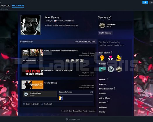 Seçkin CS2 + Arc Raiders Steam Hesabı