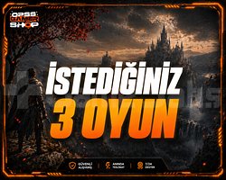 İstediğiniz 3 Oyun