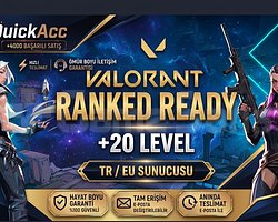 QuickAcc | TR +20 LEVEL | DERECELİ HAZIR | UCUZ