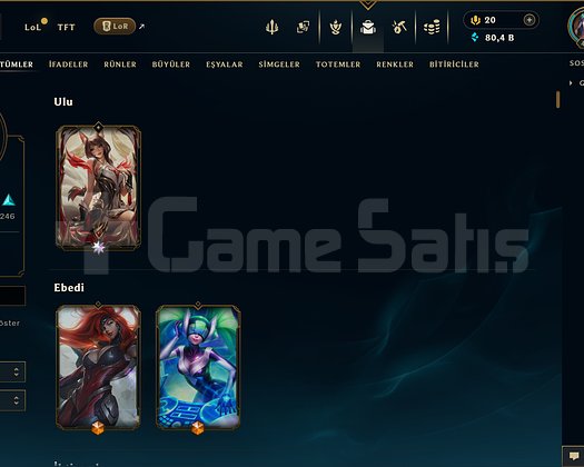 449 KOSTÜM 80K ÖZ 469 LVL EFSANE DOLU MAİL HESAP