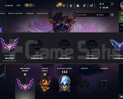EUW / Master 100LP / 58 WR / High LP Gain/ 15 Skin