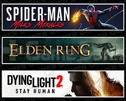 Spider Man Miles + Elden Ring + Dying Light 2