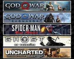 GOW + Ragnarök + Miles + Tsushima + Uncharted