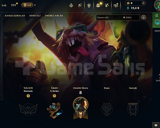 TR FRESH HAZIR UNRANKED 2 SKIN 100 WR