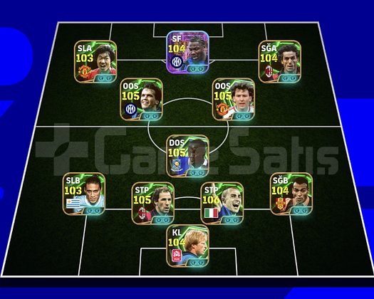 KG 3212 BOMBACI ROBSON+THURAM+MAKALELE+CAFU
