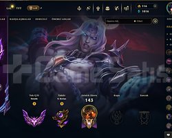 Valorant ve LOL bir hesap