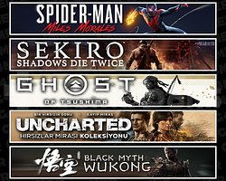 Miles + Sekiro + Tsushima + Uncharted + Wukong