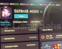 Temiz  hesap unranked geçen sezon elmas 2 bitirdi