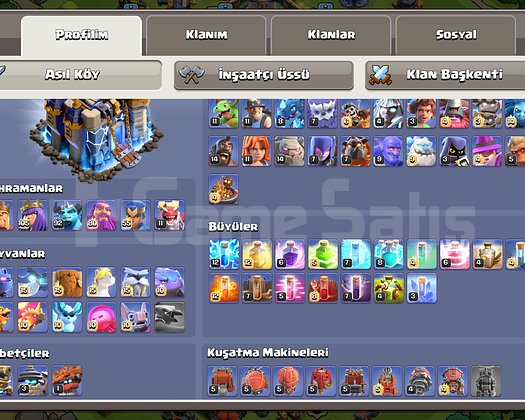 Th18 neredeyse max coc hesabı