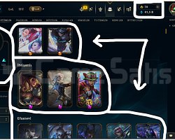 EUNE / 389 LEVEL / 264 SKİN / 129 HERO +MAİL
