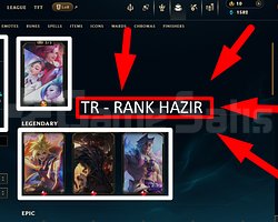 TR / 88 LVL + 32 SKİN + RANK HAZIR + MAİL + TEL !!