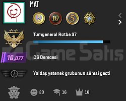 16K ELO - 1700 SAAT - 6 MADALYALI HESAP
