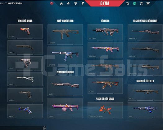 Yüce 2 Skinli TR hesap